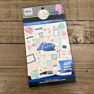 The Happy Planner Year to Shine sticker sheets